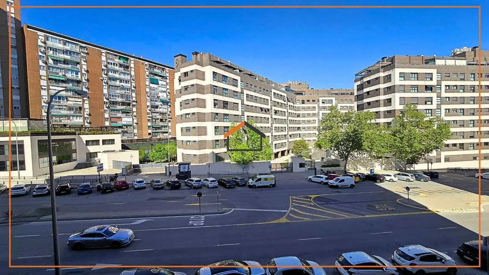 Vista exterior de Piso en venta en Madrid con Aire acondicionado, Jardín privado y Parquet