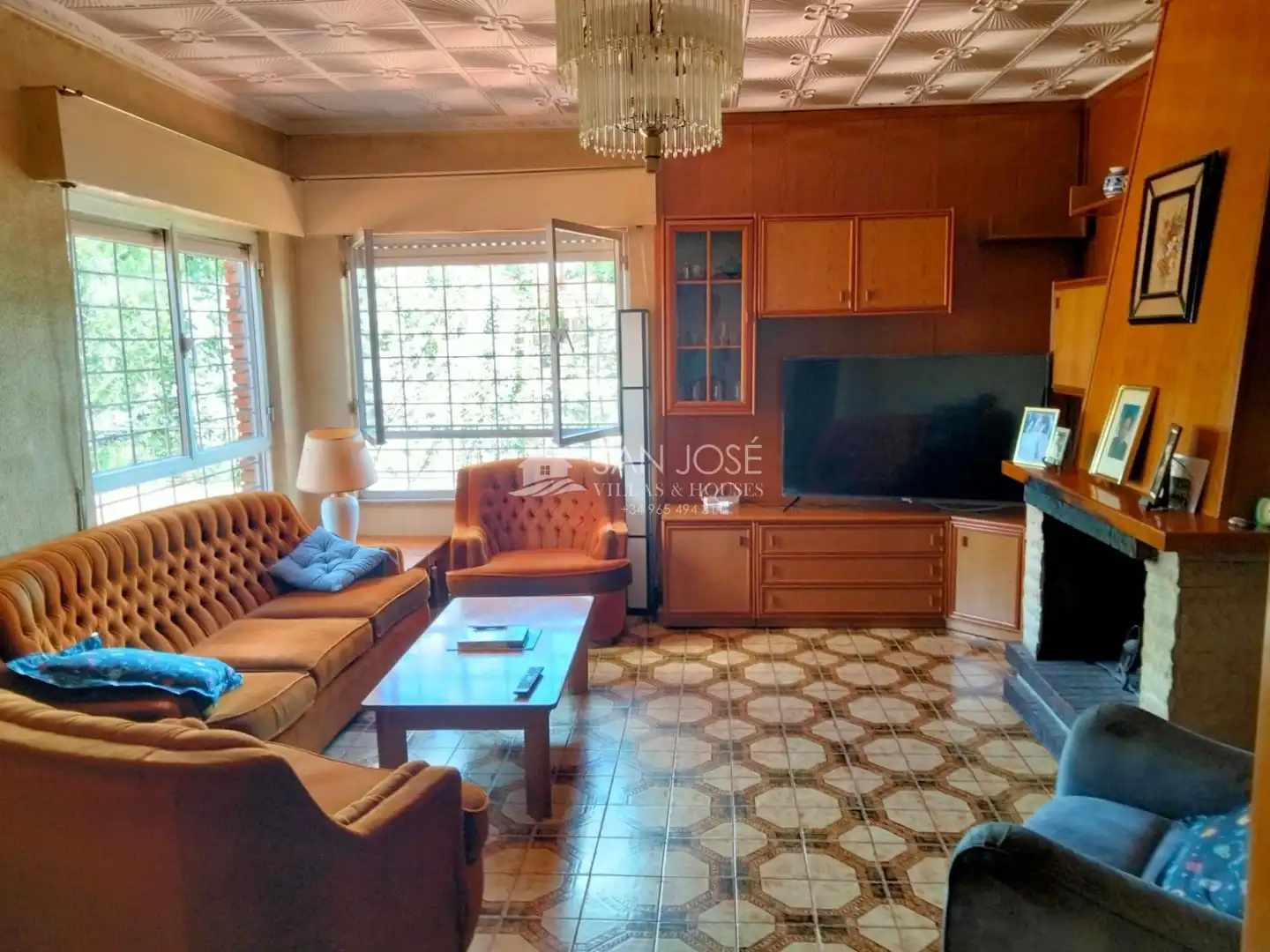 Living room of Houses for sale in Hondón de los Frailes  with Private garden, Terrace and Storage room