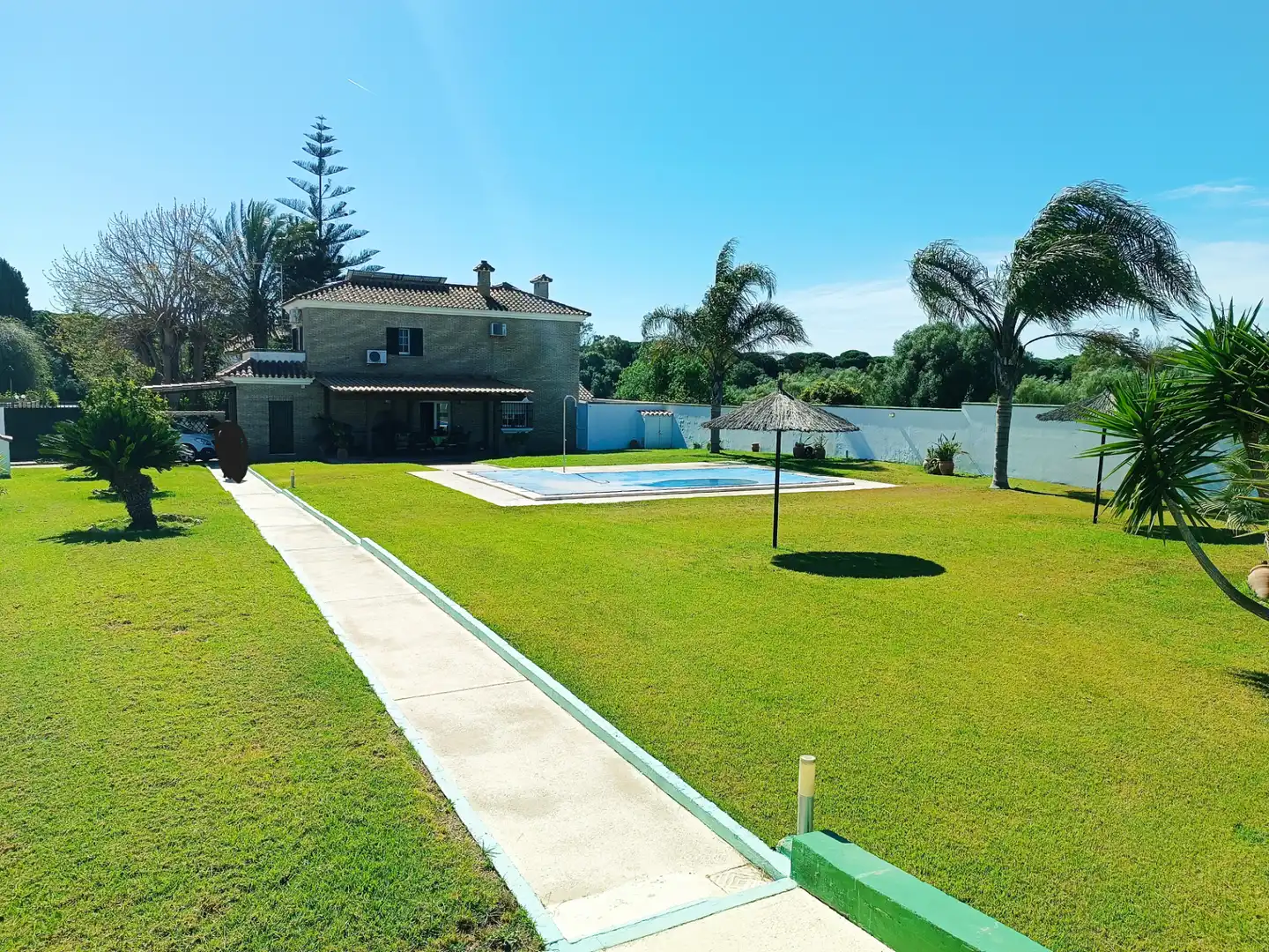Piscina de Casa o chalet en venta en El Puerto de Santa María con Aire acondicionado, Jardín privado y Terraza
