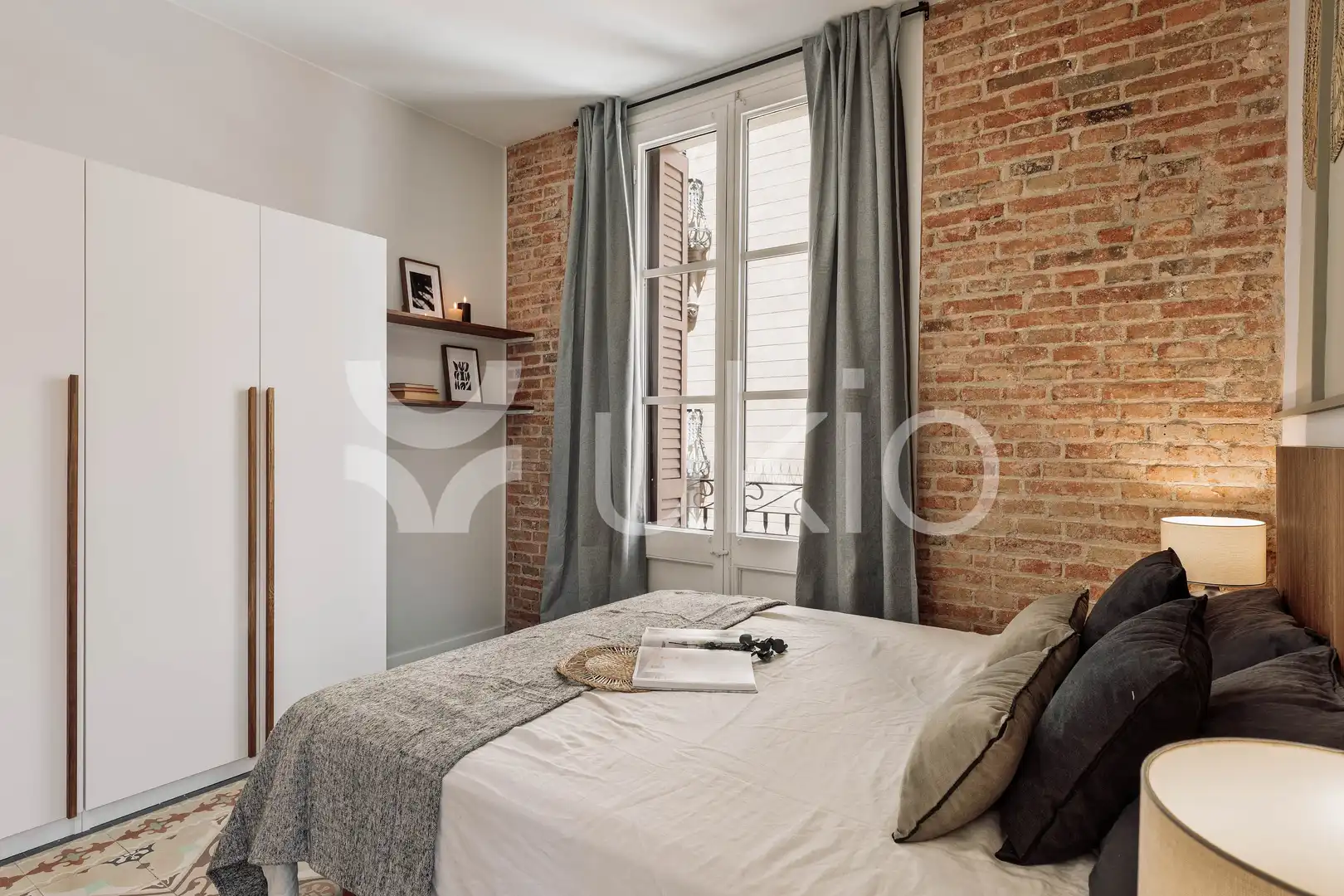 Bedroom of Apartments for rent in Barcelona  with Air Conditioner, Heating and Furnished
