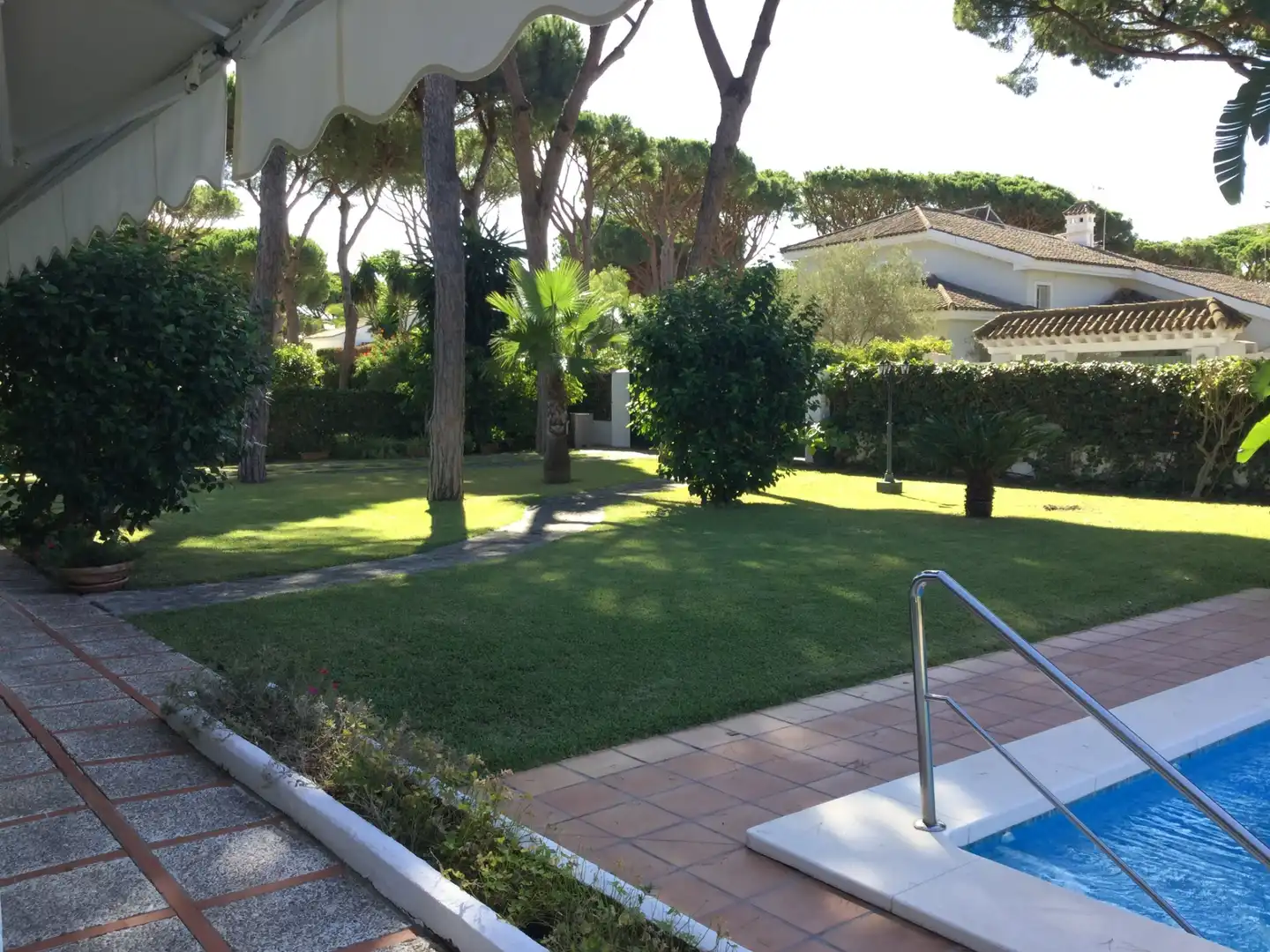 Garden of Houses for sale in El Puerto de Santa María  with Air Conditioner, Private garden and Storage room