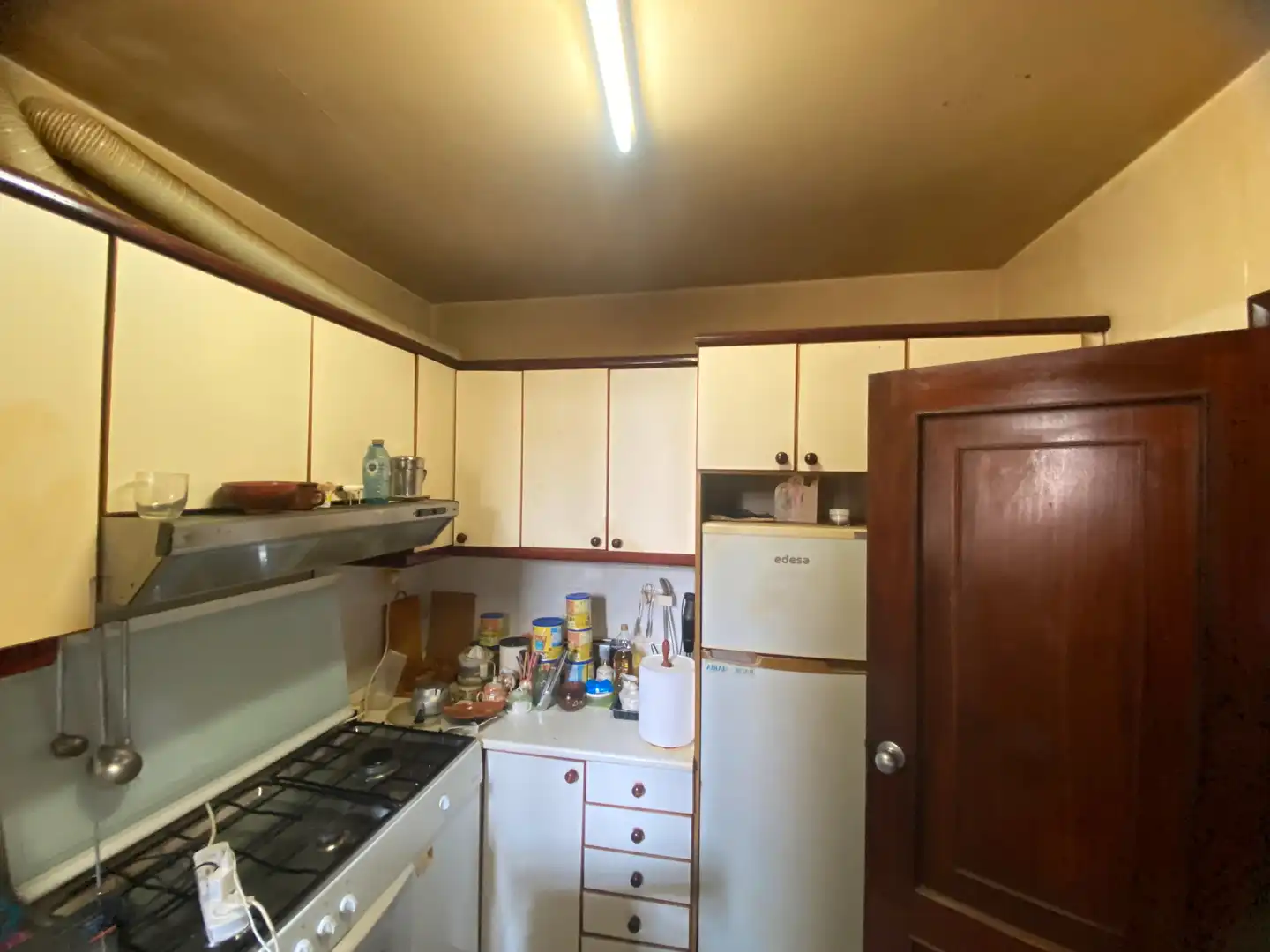 Cocina de Casa adosada en venta en Vilagarcía de Arousa con Terraza, Trastero y Amueblado