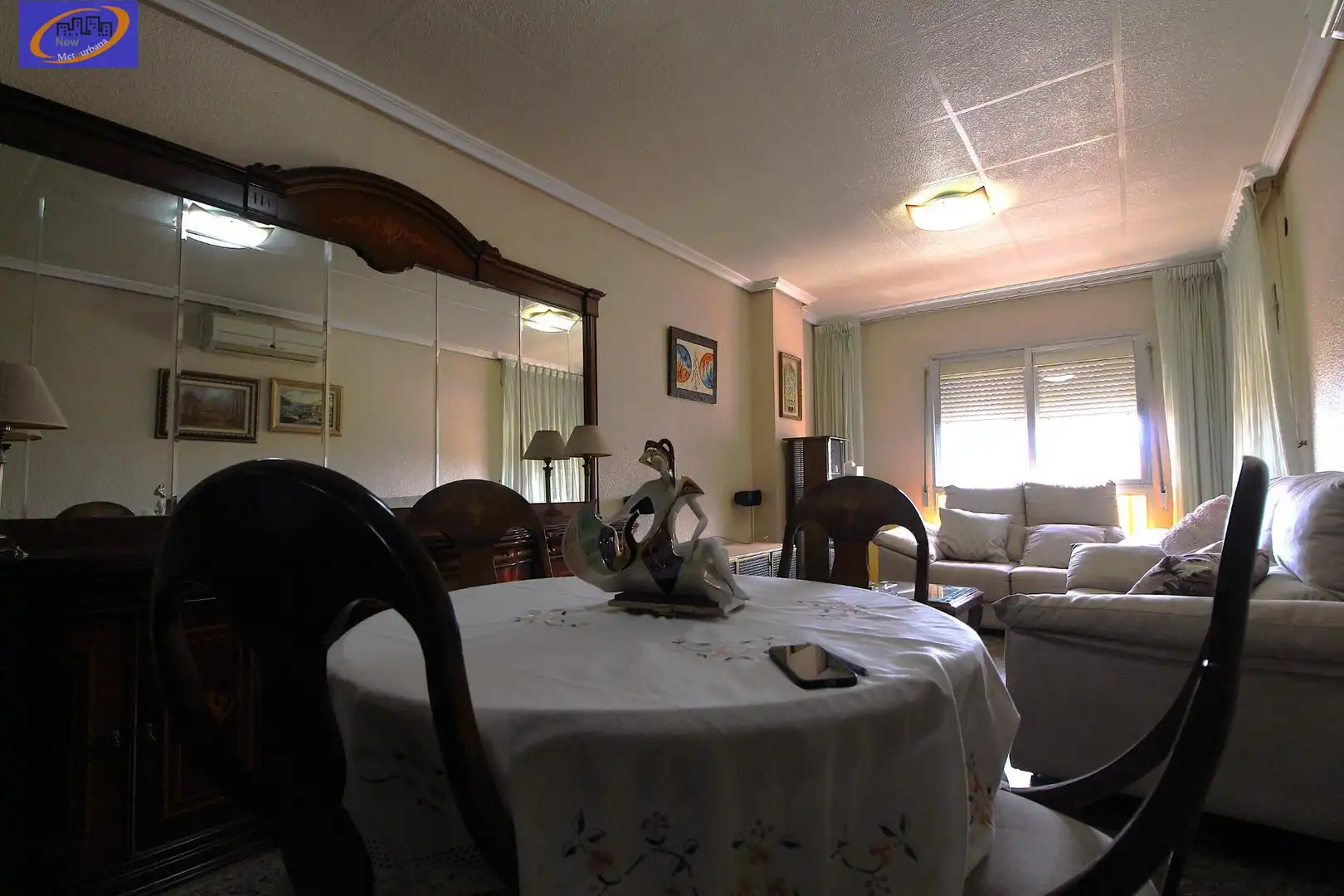 Comedor de Piso en venta en Valencia con Balcón