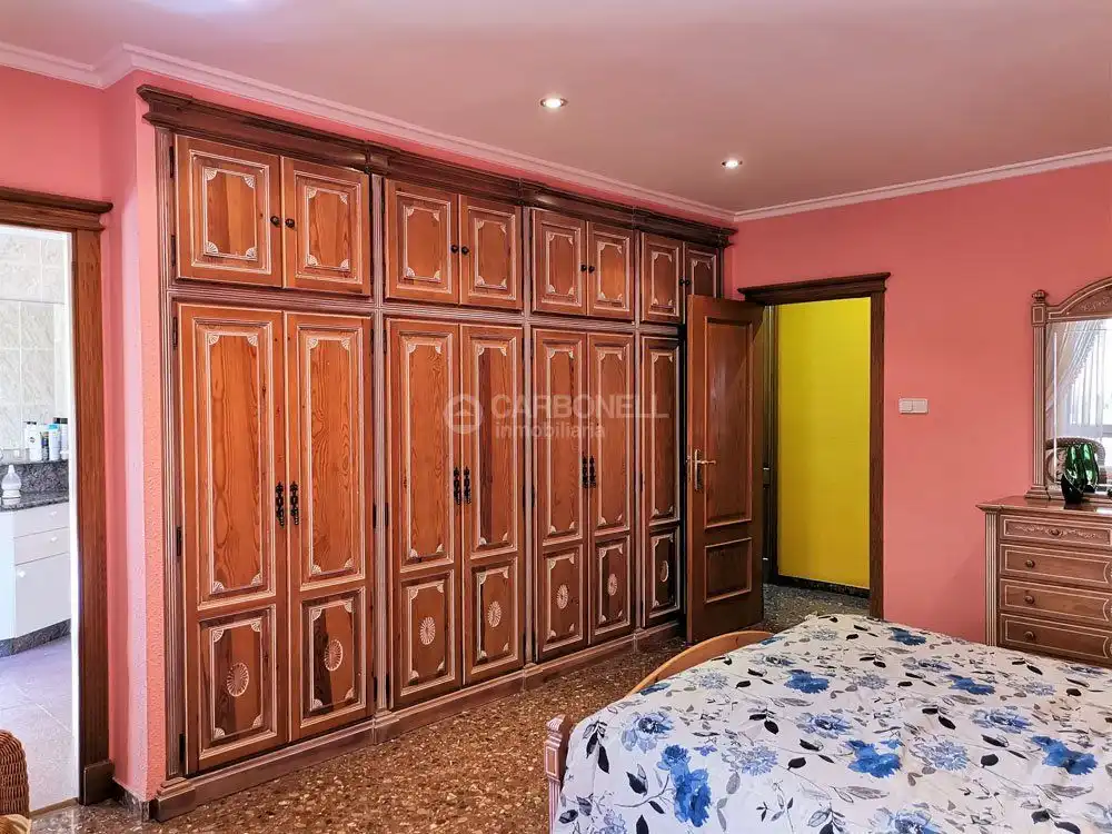 Bedroom of Houses for sale in Alcoy / Alcoi  with Air Conditioner, Heating and Terrace