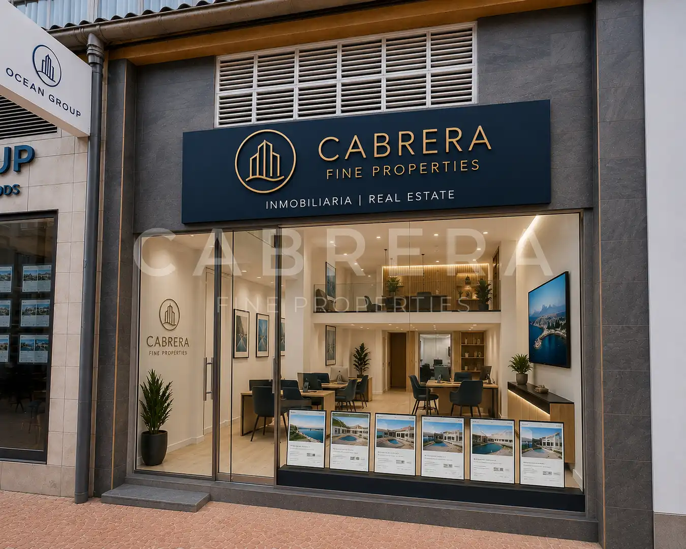 Vista exterior de Local en venda en Calpe / Calp amb Aire condicionat, Calefacció i Parquet
