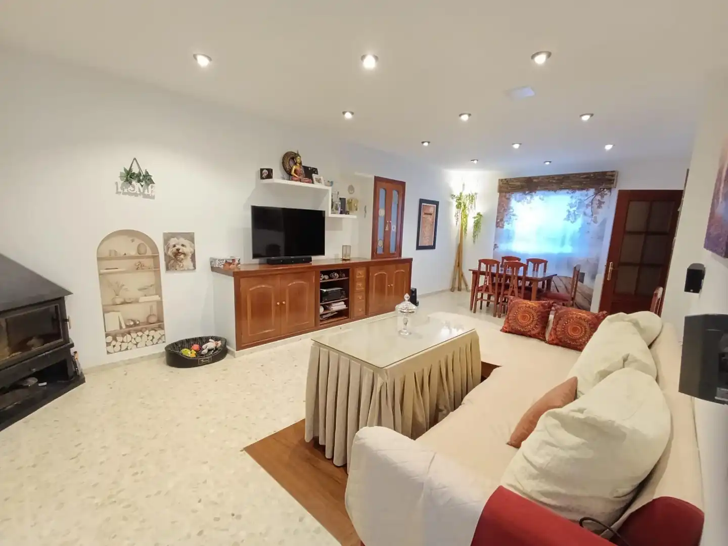 Sala d'estar de Casa o xalet en venda en Coria del Río