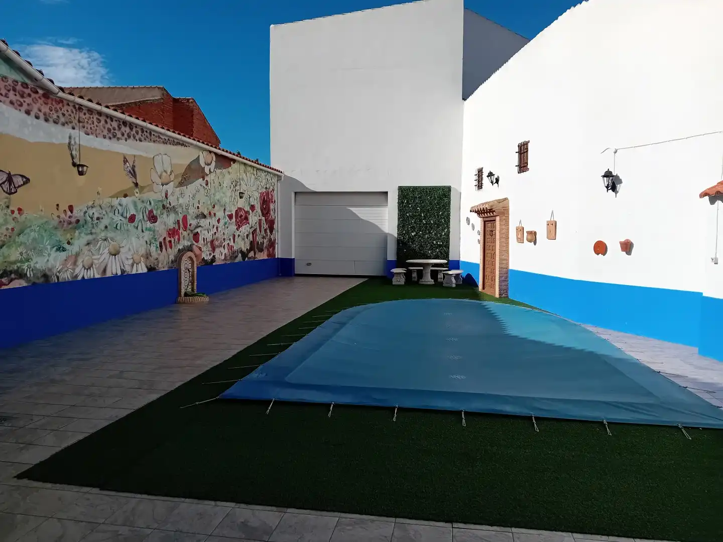 Piscina de Casa o xalet en venda en Almagro amb Aire condicionat, Calefacció i Terrassa