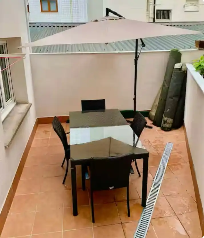 Dining room of Flat for rent in Gijón   with Heating, Terrace and Furnished