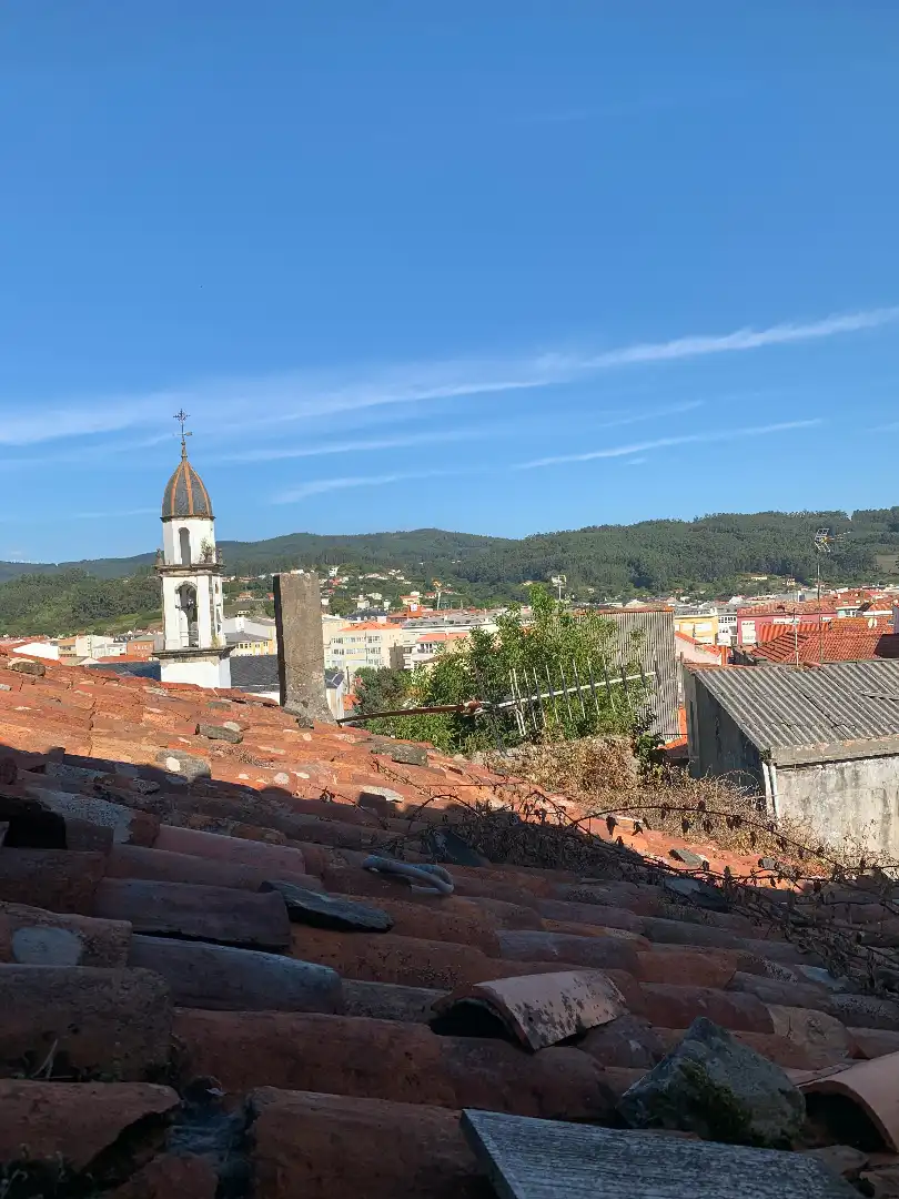 Vista exterior de Finca rústica en venda en Cedeira amb Jardí privat, Terrassa i Traster