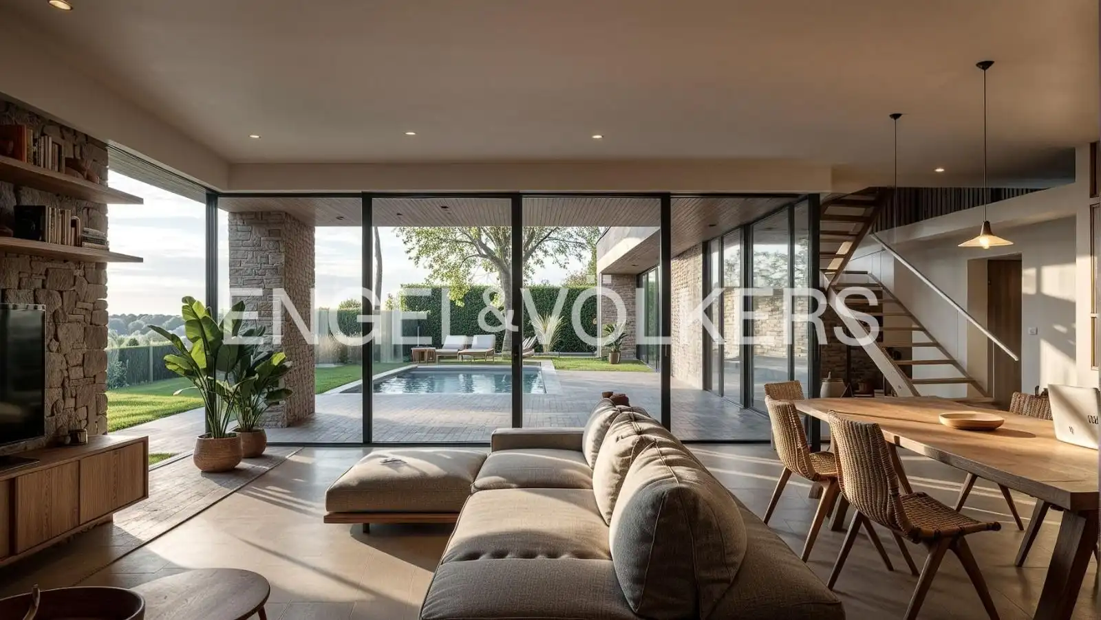 Living room of Houses for sale in Miño  with Heating, Private garden and Terrace