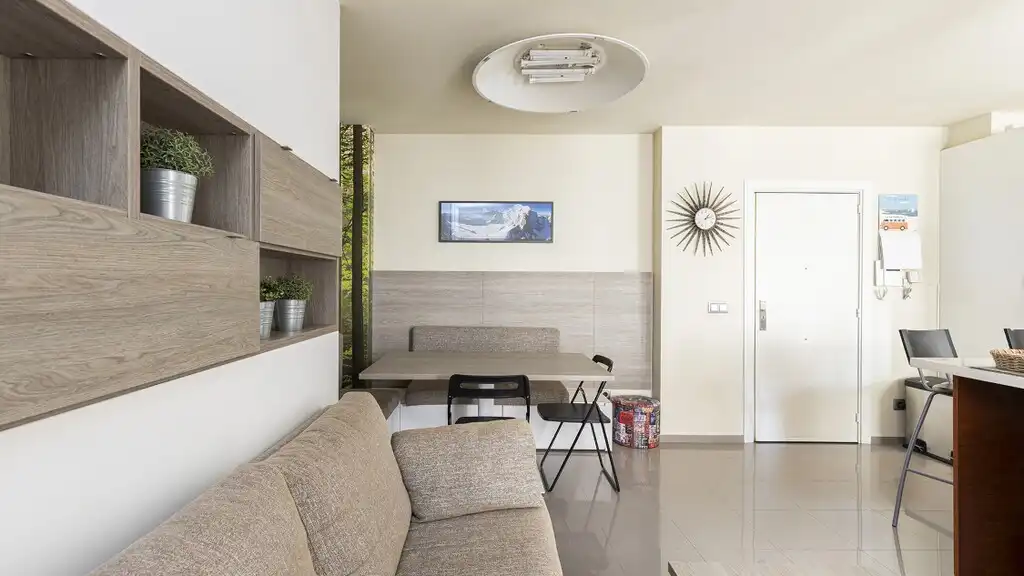 Sala de estar de Apartamento en venta en Barcelona con Aire acondicionado, Parquet y Terraza