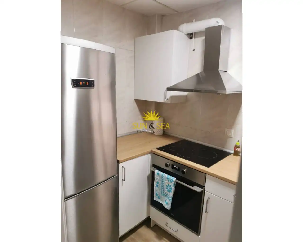 Kitchen of Apartments for rent in Cartagena  with Air Conditioner, Heating and Terrace