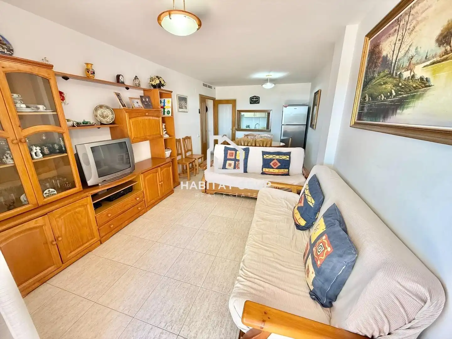 Sala de estar de Piso en venta en Calafell con Aire acondicionado, Calefacción y Terraza