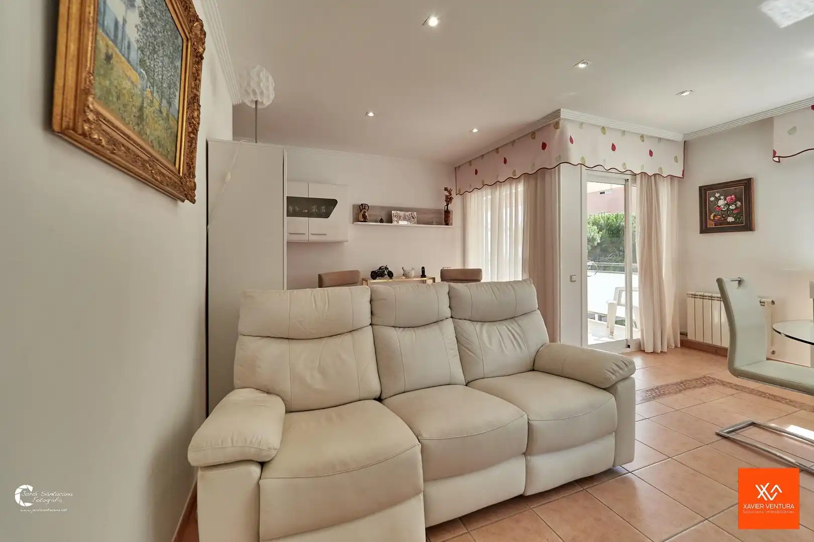 Sala d'estar de Pis en venda en Calafell amb Aire condicionat, Calefacció i Jardí privat