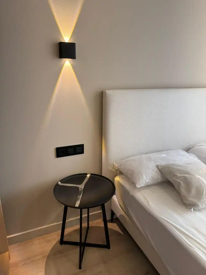 Bedroom of Flat for rent in Santa Coloma de Gramenet  with Air Conditioner, Heating and Furnished