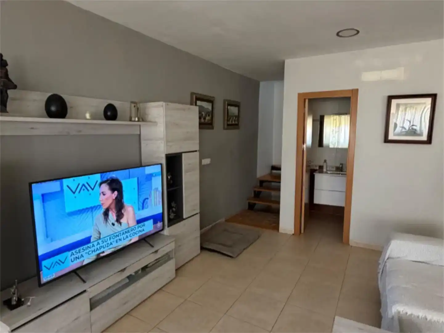 Sala de estar de Piso en venta en Mengíbar con Aire acondicionado, Trastero y Balcón