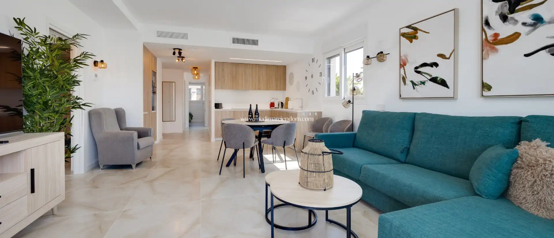 Living room of Flat for sale in Orihuela  with Air Conditioner, Heating and Private garden