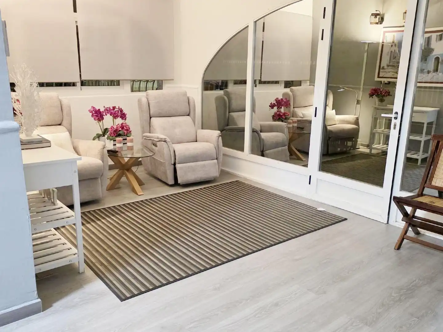 Sala d'estar de Casa o xalet de lloguer en Dénia amb Aire condicionat, Calefacció i Jardí privat