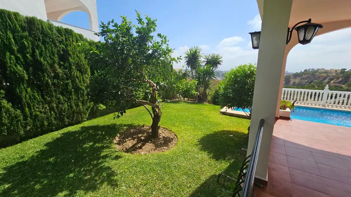 Jardín de Casa o chalet en venta en Mijas con Aire acondicionado, Calefacción y Jardín privado