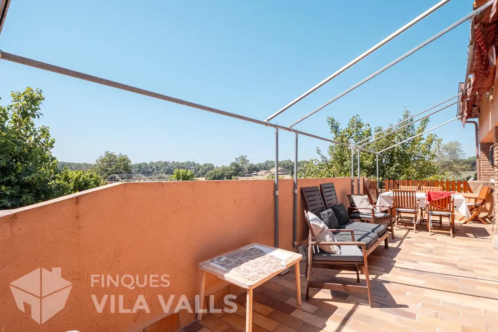 Terrace of Flat for sale in Lliçà d'Amunt  with Air Conditioner, Heating and Private garden