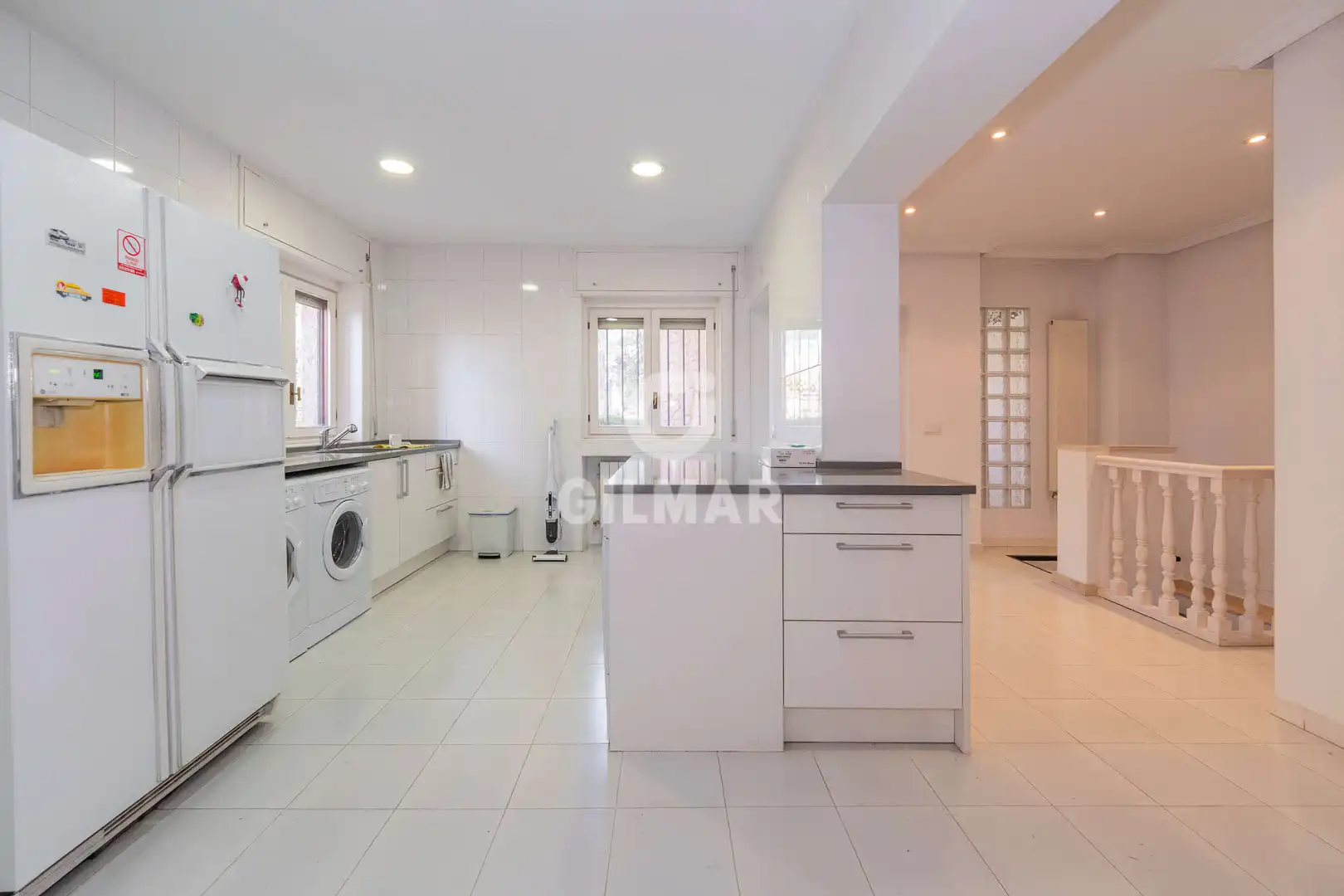 Cocina de Casa o chalet en venta en Pozuelo de Alarcón con Calefacción, Jardín privado y Piscina