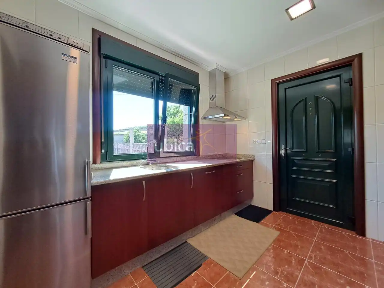 Cocina de Casa o chalet en venta en Arbo con Calefacción, Jardín privado y Terraza