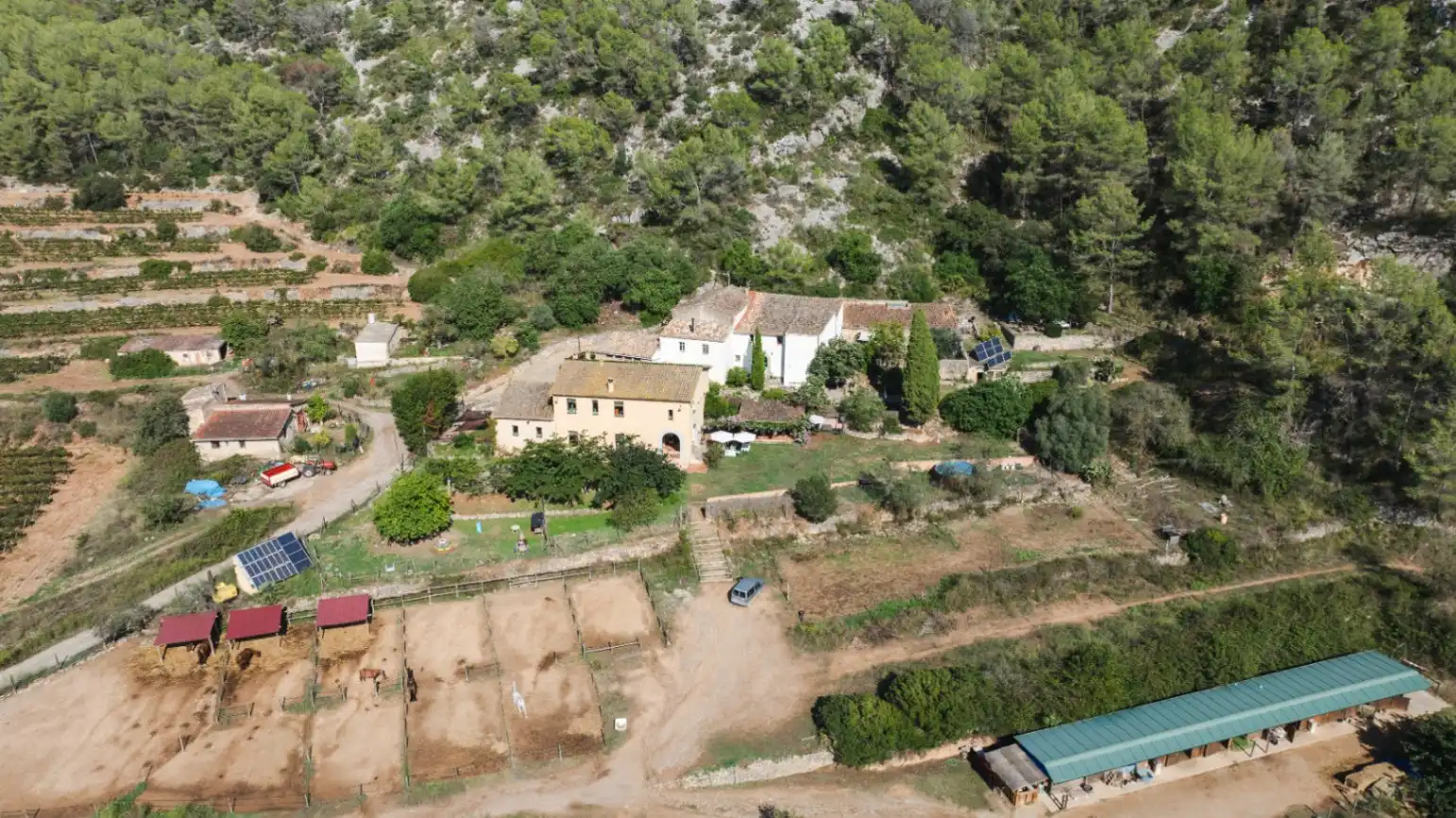 Jardí de Finca rústica en venda en Sant Pere de Ribes amb Calefacció, Jardí privat i Terrassa