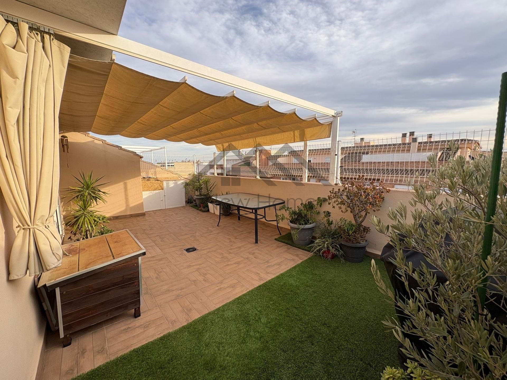 Terrace of Attic for sale in La Pobla de Vallbona  with Air Conditioner, Terrace and Storage room