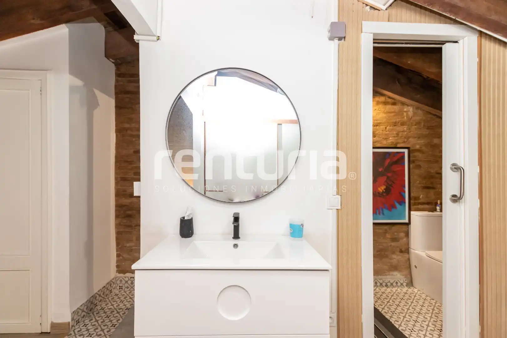 Baño de Dúplex en venta en Valencia con Aire acondicionado, Calefacción y Terraza