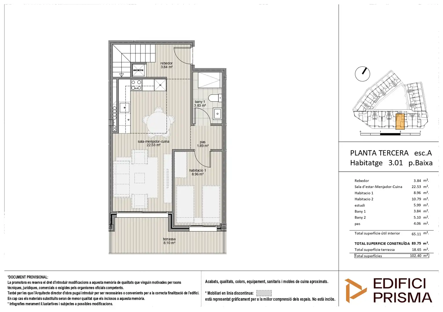 Duplexes for sale in Carrer de Magallanes, 40, Centre