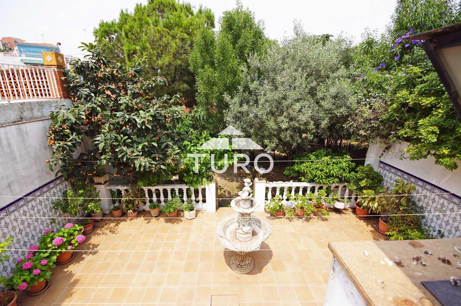 Terrassa de Casa o xalet en venda en  Barcelona Capital amb Calefacció, Jardí privat i Terrassa