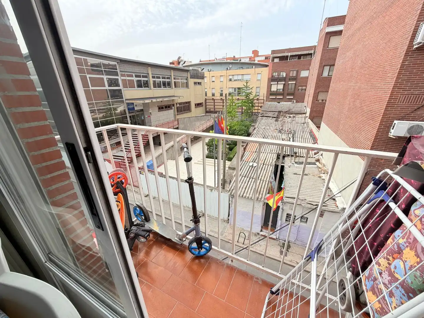 Terrasse von Wohnung zum Verkauf in Madrid mit Klimaanlage, Heizung und Waschmaschine