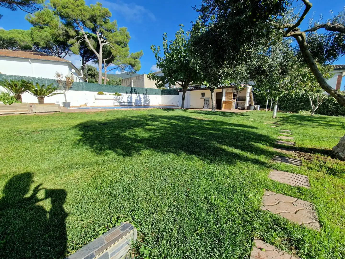 Jardín de Casa o chalet en venta en Sant Pere de Vilamajor con Aire acondicionado, Calefacción y Jardín privado