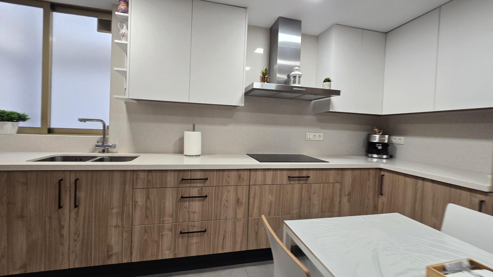 Kitchen of Flat for sale in Elche / Elx  with Air Conditioner, Terrace and Balcony