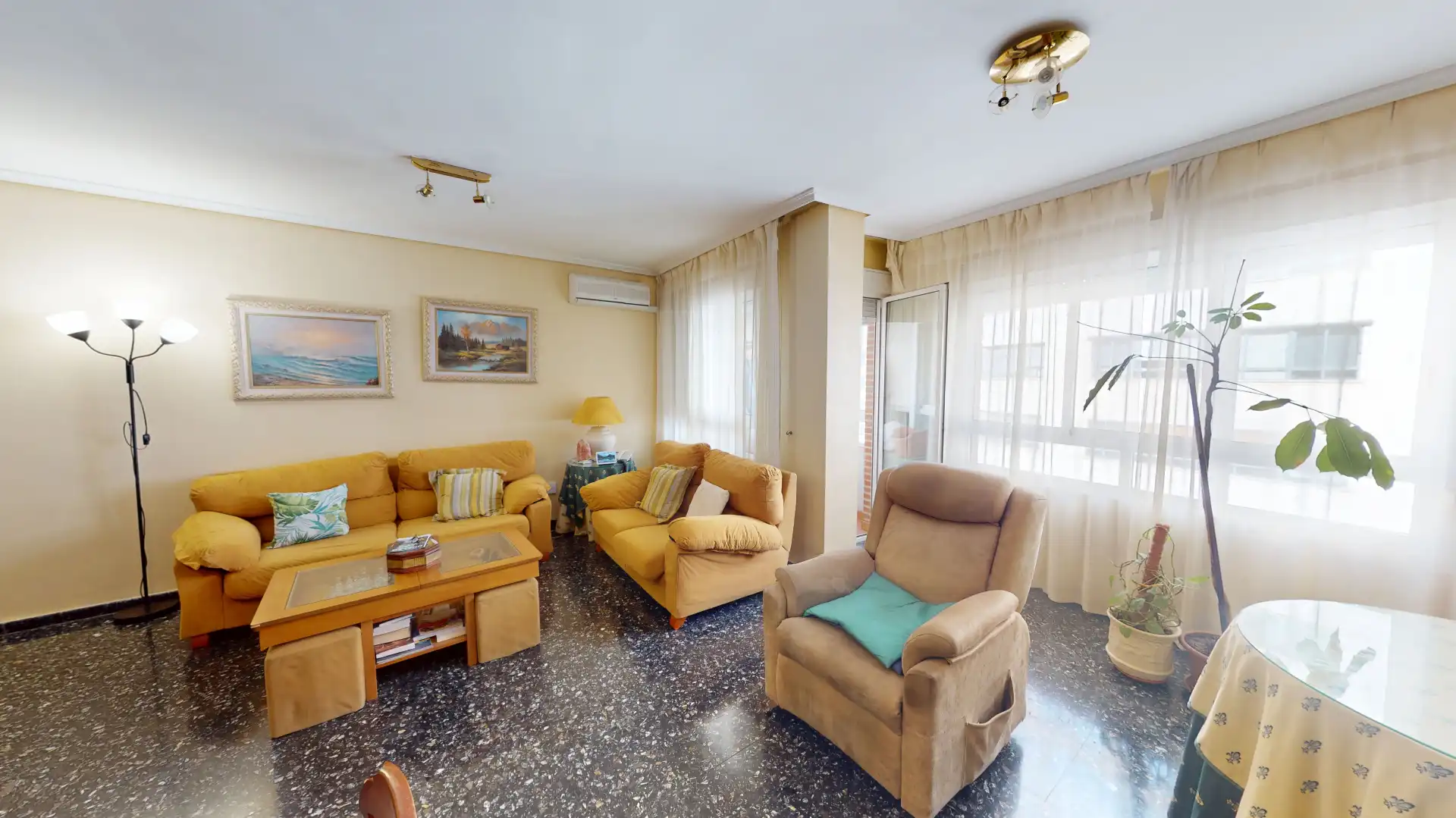 Sala d'estar de Pis en venda en Albacete amb Aire condicionat, Calefacció i Terrassa