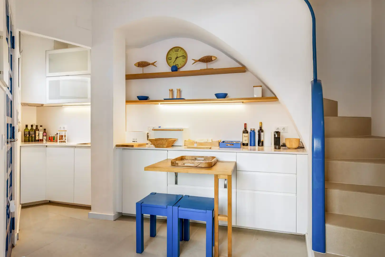 Cocina de Casa adosada en venta en Sitges con Aire acondicionado, Calefacción y Parquet
