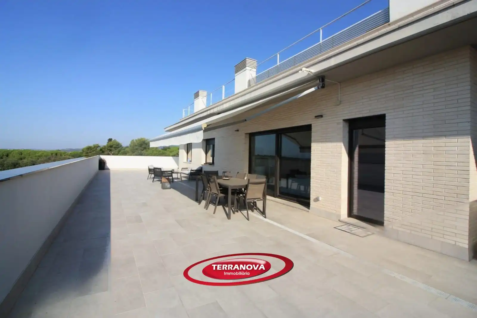 Terrassa de Pis en venda en L'Ametlla del Vallès amb Aire condicionat, Calefacció i Jardí privat