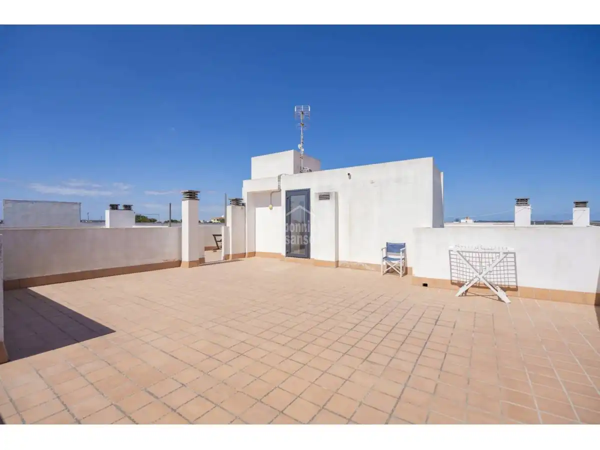 Terraza de Apartamento en venta en Maó - Mahón con Calefacción, Terraza y Piscina