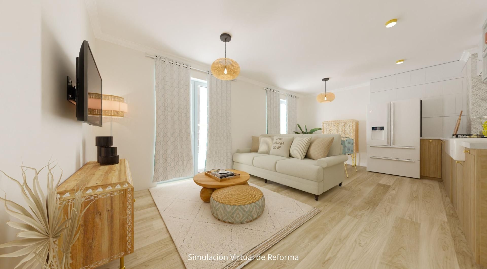 Living room of Flat for sale in Bilbao   with Balcony