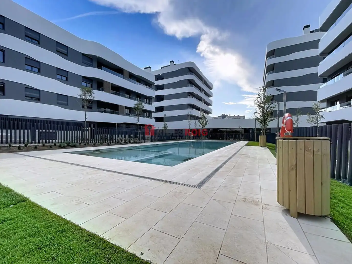 Schwimmbecken von Wohnung zur Miete in Sant Pere de Ribes mit Klimaanlage, Heizung und Terrasse