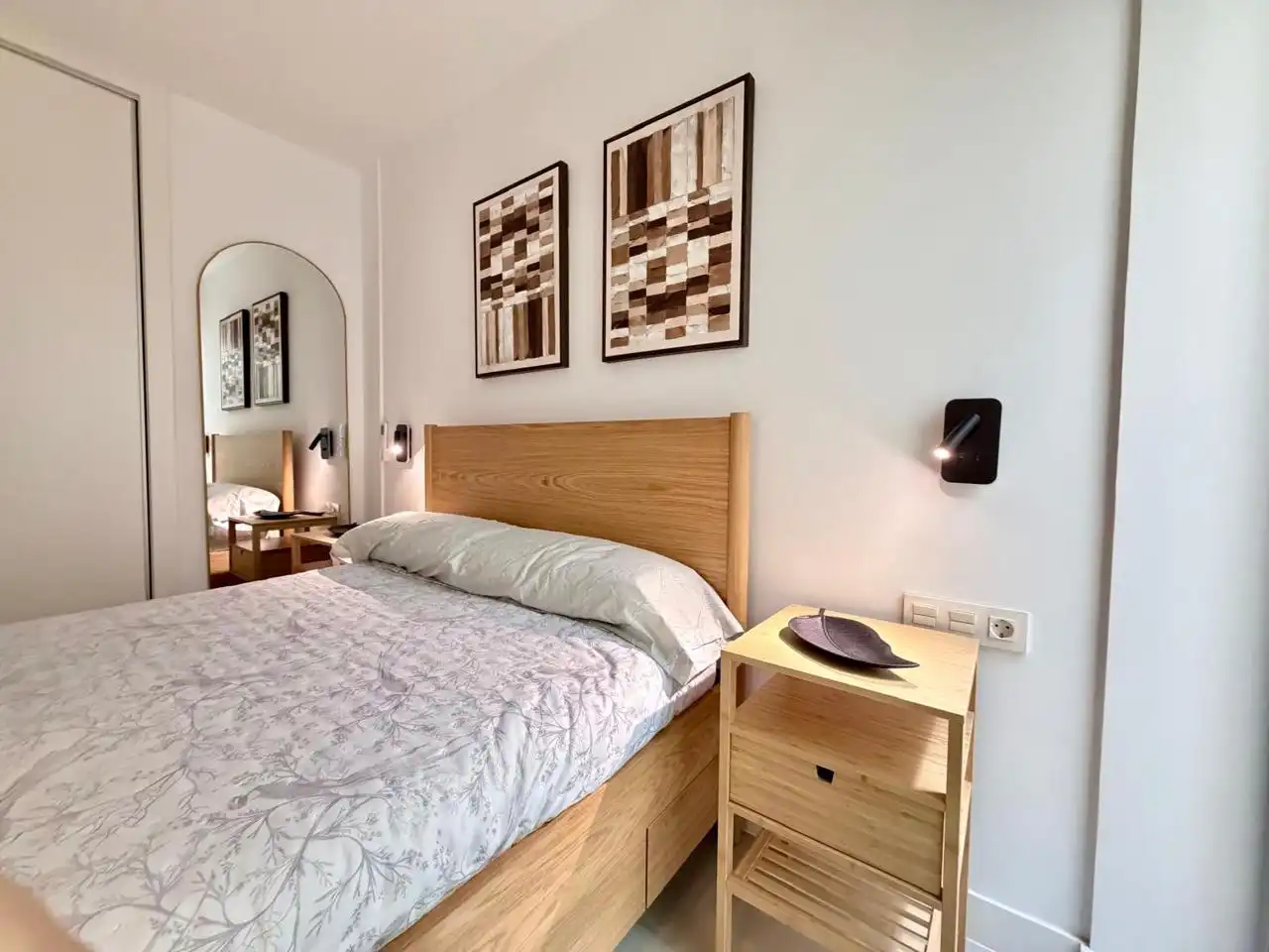 Bedroom of Flat for rent in Mogán  with Air Conditioner, Terrace and Furnished