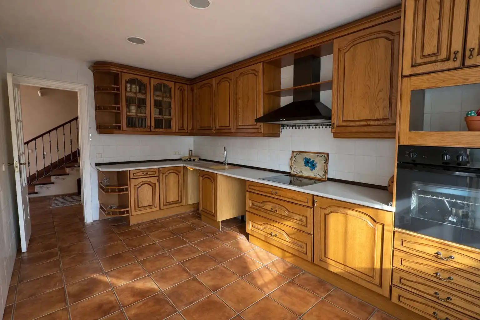 Cocina de Casa adosada en venta en Alpedrete con Aire acondicionado, Calefacción y Jardín privado