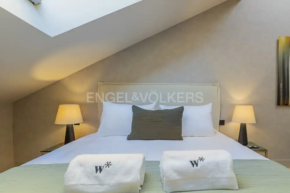 Bedroom of Flat for rent in Madrid  with Air Conditioner, Heating and Furnished