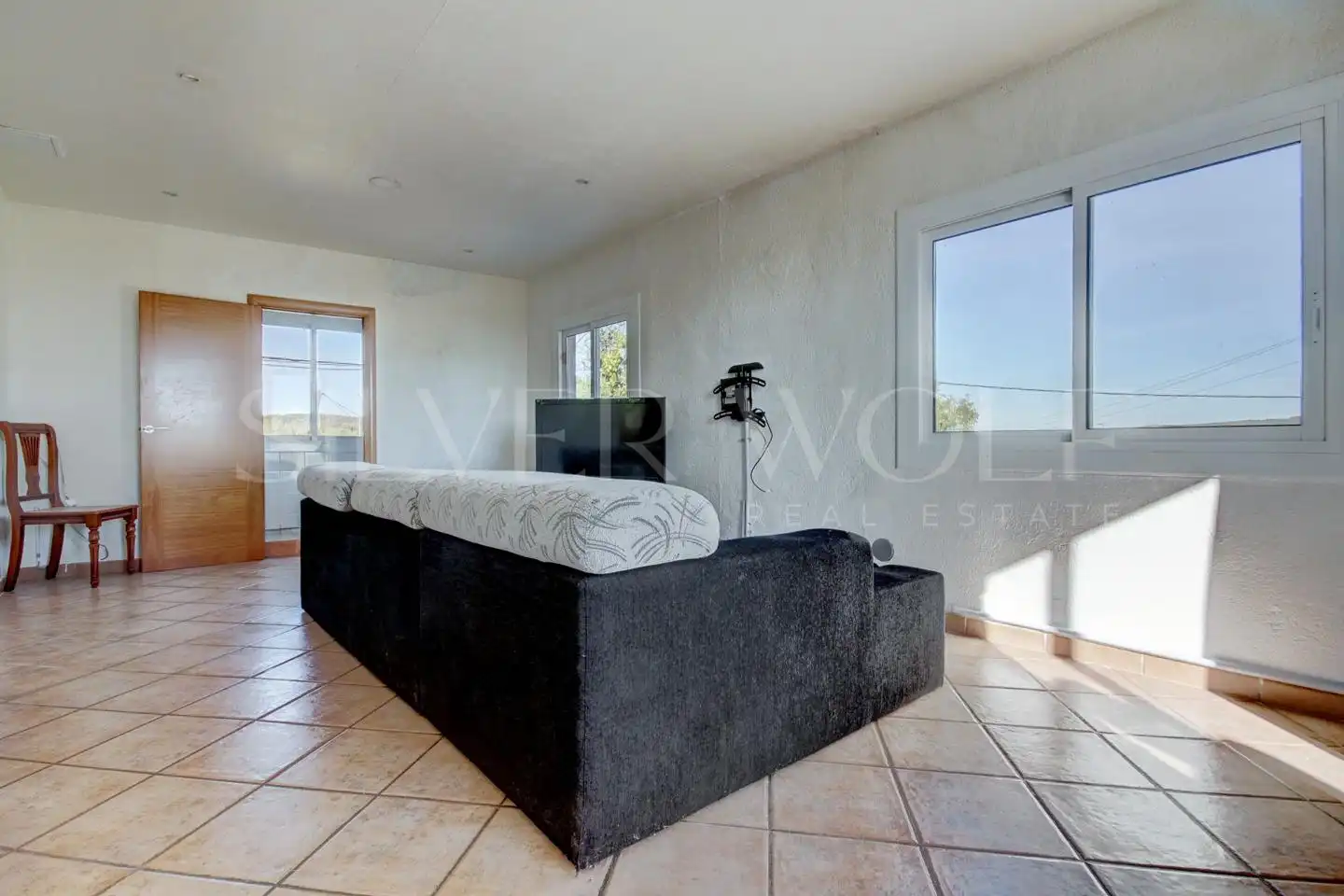 Sala d'estar de Casa o xalet en venda en Pontons amb Jardí privat, Terrassa i Traster