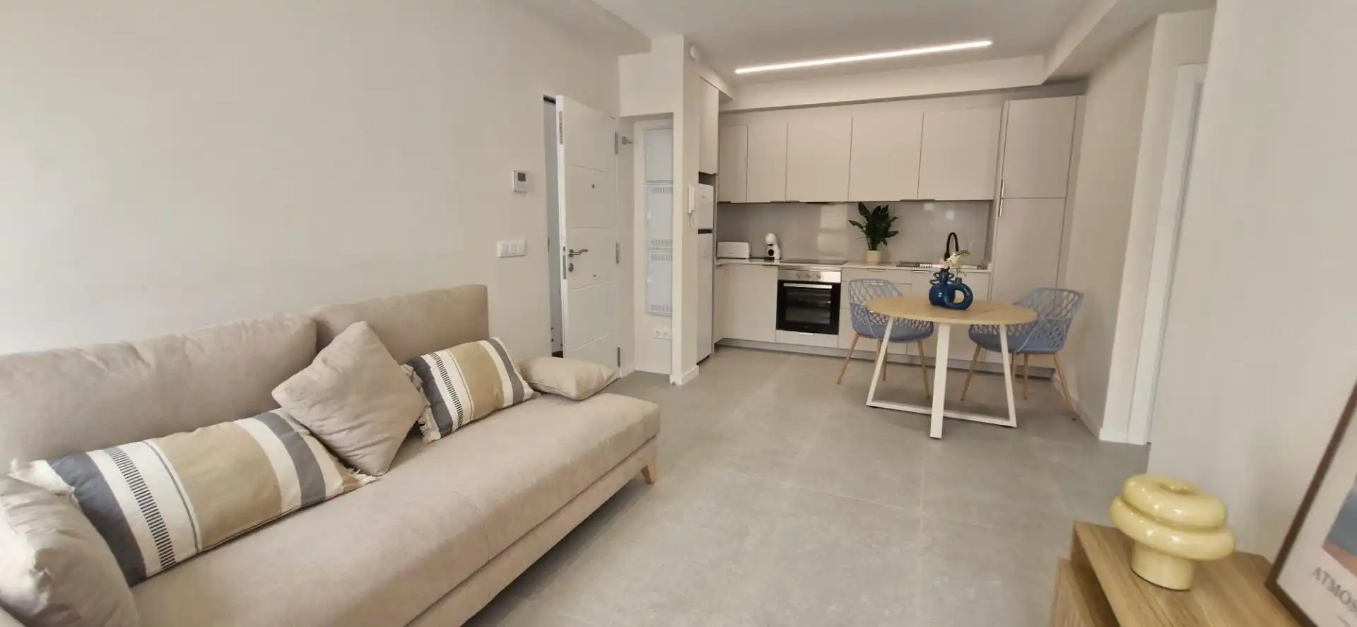 Sala de estar de Piso de alquiler en Elche / Elx con Aire acondicionado, Parquet y Trastero