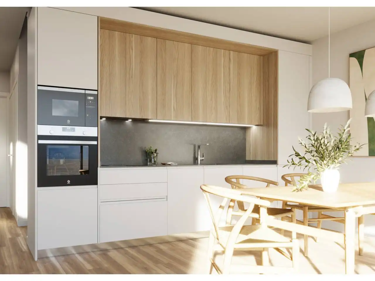 Küche von Haus oder Chalet zum Verkauf in Murcia mit Privatgarten, Terrasse und Schwimmbad