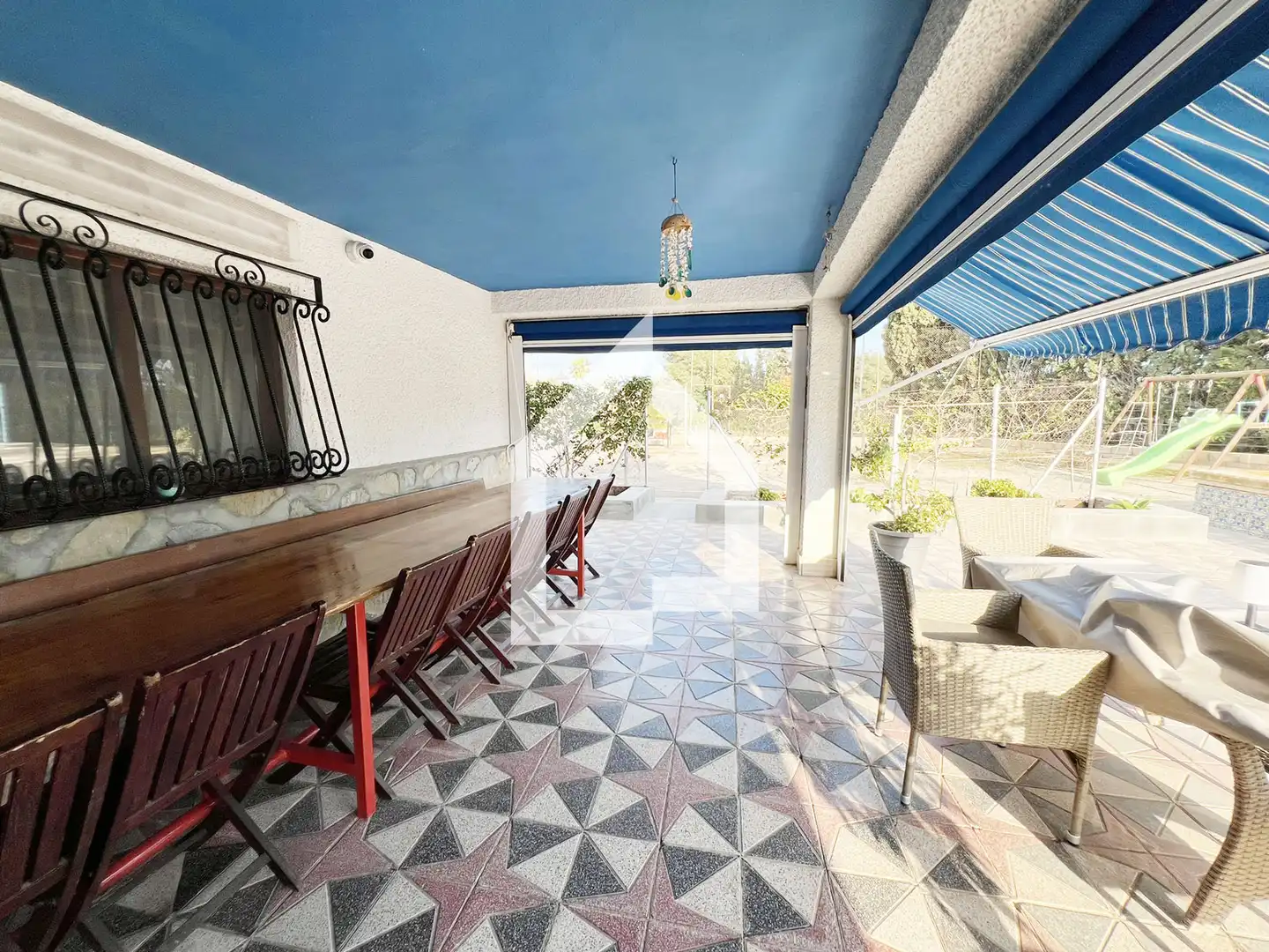 Terraza de Casa o chalet en venta en San Vicente del Raspeig / Sant Vicent del Raspeig con Jardín privado, Terraza y Trastero