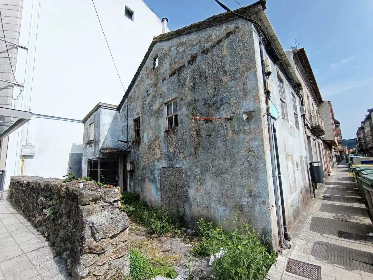 Vista exterior de Casa o xalet en venda en Caldas de Reis