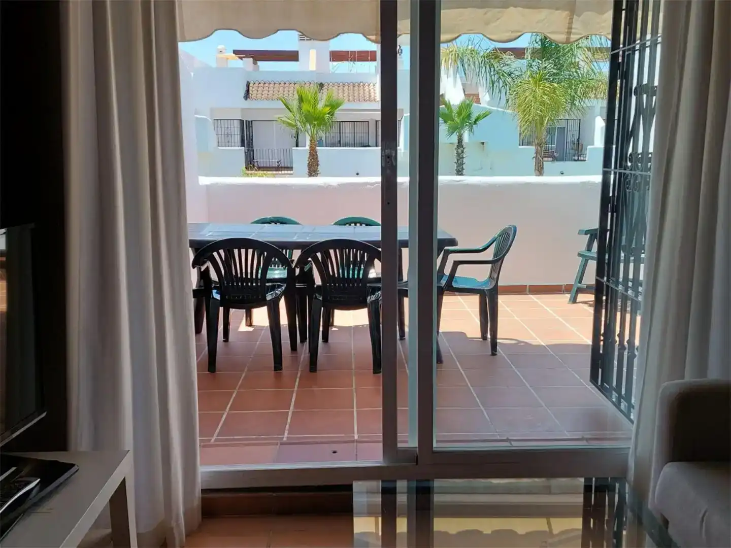 Terrace of Flat for rent in Islantilla  with Air Conditioner, Private garden and Storage room