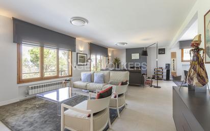 Living room of House or chalet for sale in Collado Villalba  with Air Conditioner, Heating and Private garden